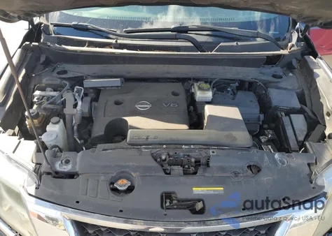 2015 Nissan Pathfinder S из США, поврежденный, VIN 5N1AR2MM2FC664399